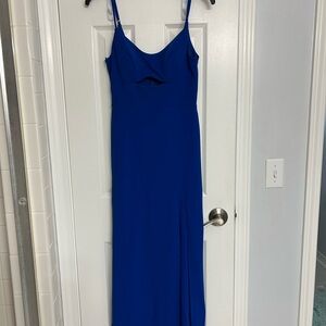 City Studio Royal Blue Maxi Dress
